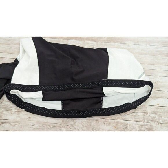 Xersion Womens L Black White Activewear Top Quick-Dri 1/4 Zip Short Sleeve New - Picture 11 of 11